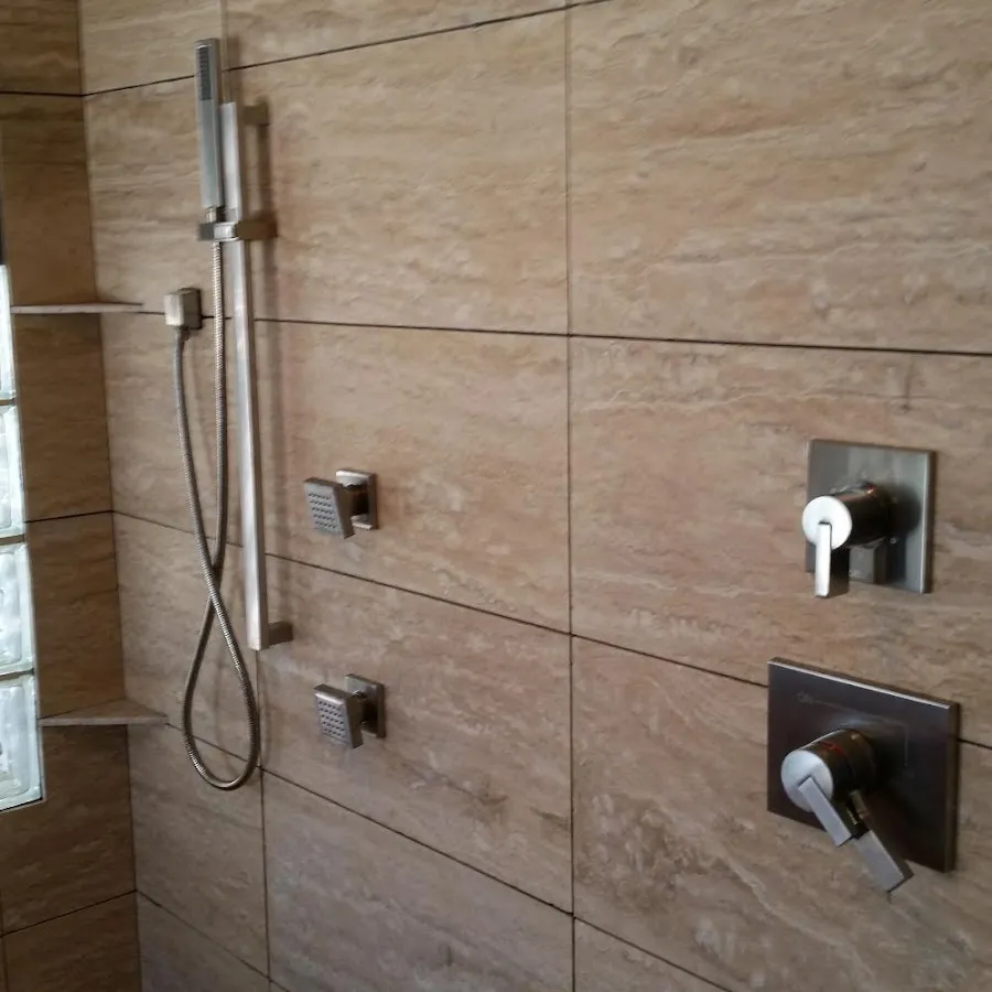 Shower fixture installation for Water Heater Replacement in Lynwood